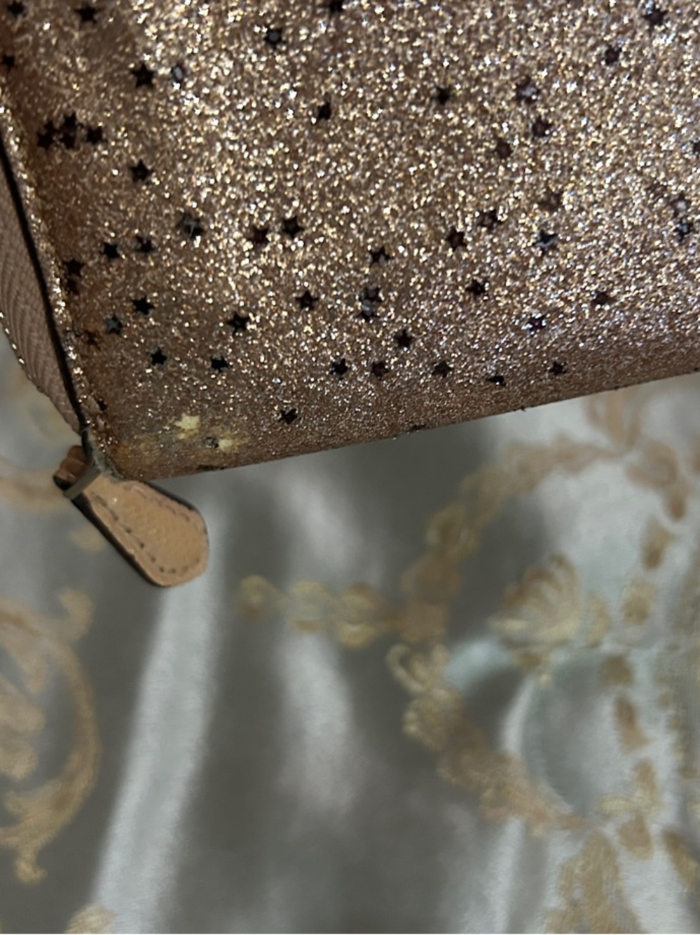 🤩COACH Gold Glitter Wallet - Picture 7 of 7